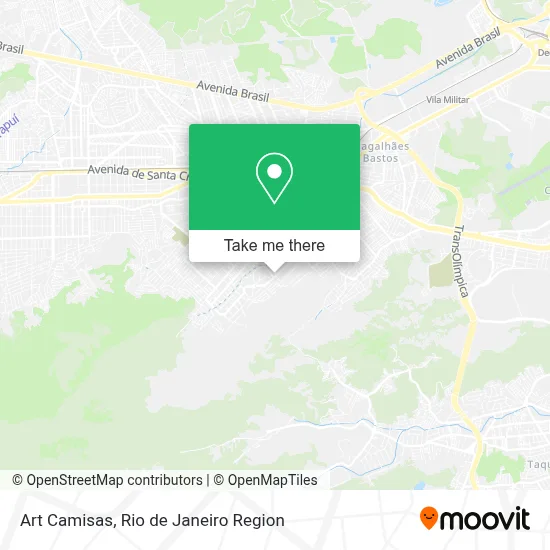 Art Camisas map