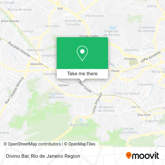 Divino Bar map
