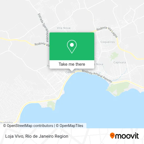 Loja Vivo map