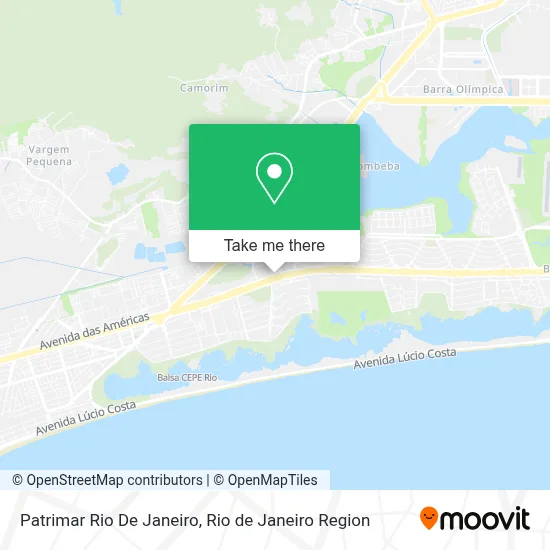 Patrimar Rio De Janeiro map
