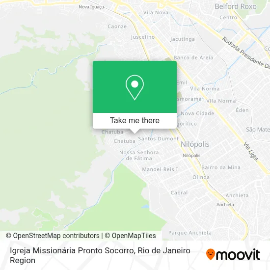 Igreja Missionária Pronto Socorro map