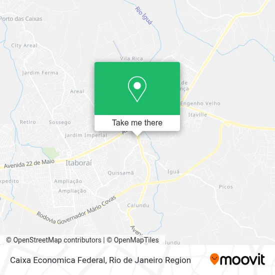 Caixa Economica Federal map