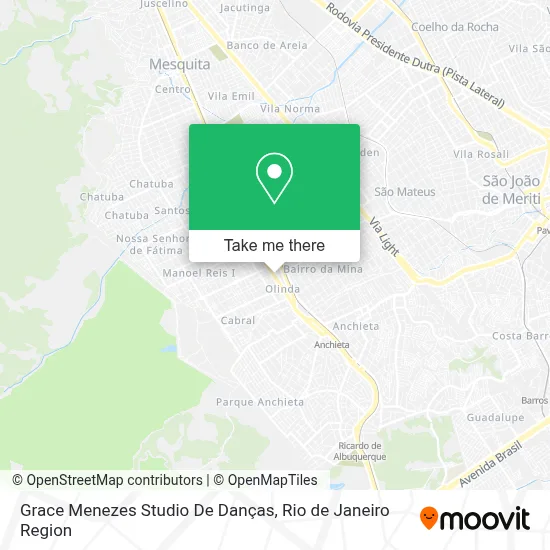 Grace Menezes Studio De Danças map