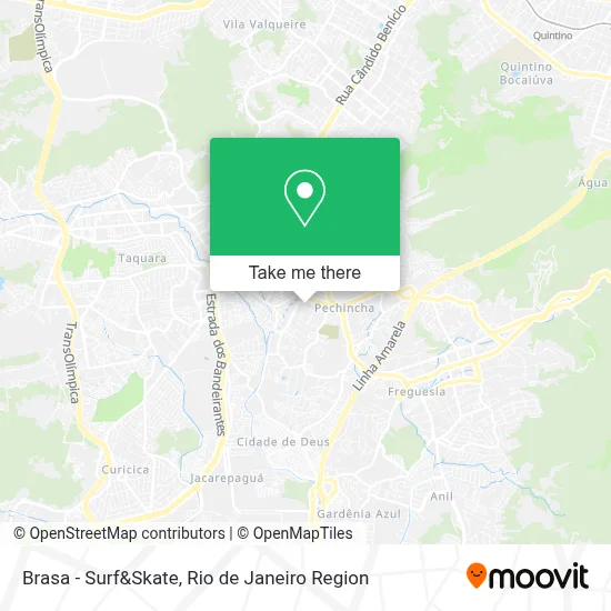 Brasa - Surf&Skate map