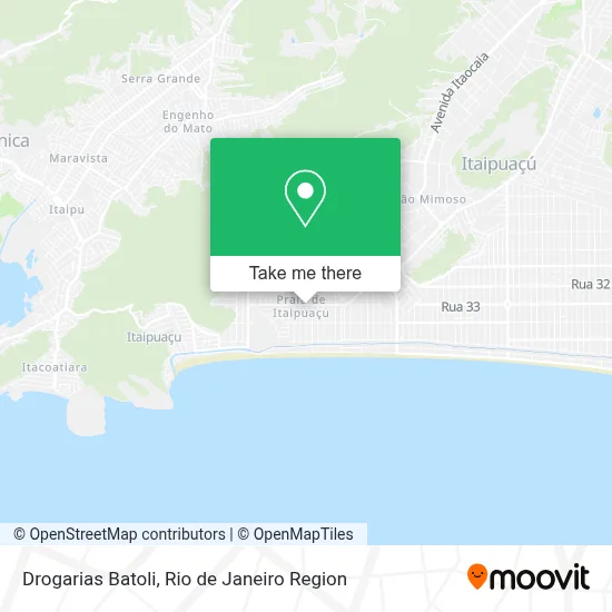 Drogarias Batoli map