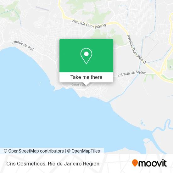 Cris Cosméticos map