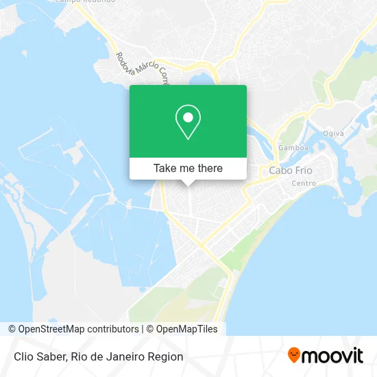 Clio Saber map