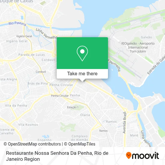 Restaurante Nossa Senhora Da Penha map