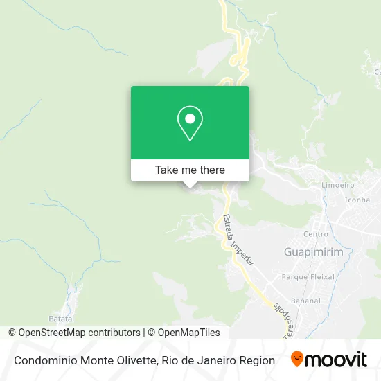 Condominio Monte Olivette map