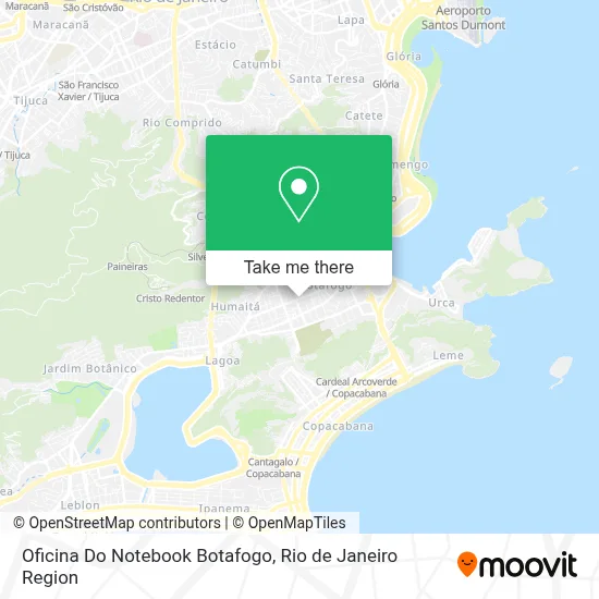 Oficina Do Notebook Botafogo map