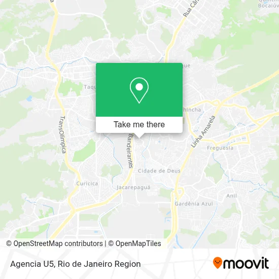 Agencia U5 map