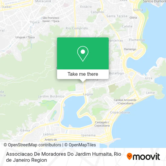 Associacao De Moradores Do Jardim Humaita map