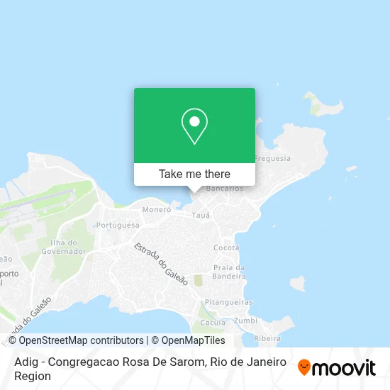 Adig - Congregacao Rosa De Sarom map