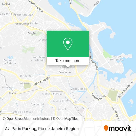 Av. Paris Parking map