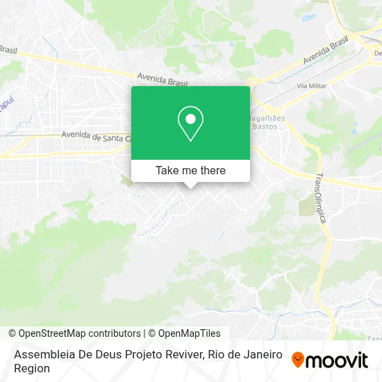 Assembleia De Deus Projeto Reviver map