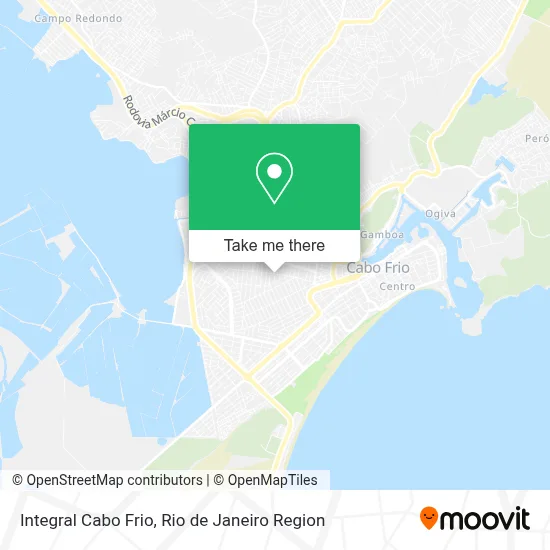 Integral Cabo Frio map