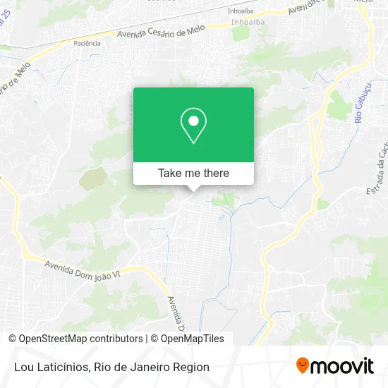 Lou Laticínios map