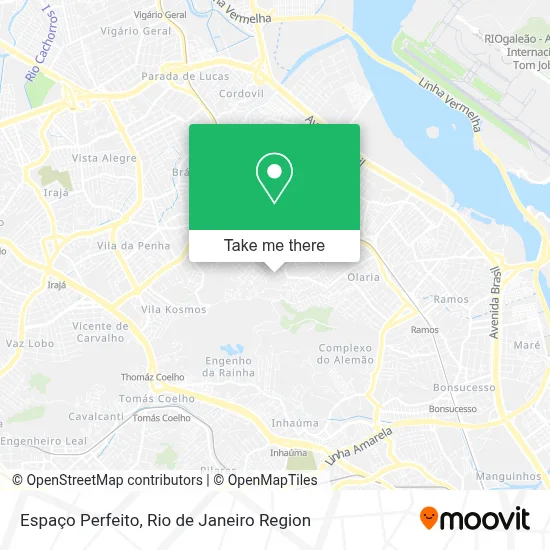 Espaço Perfeito map