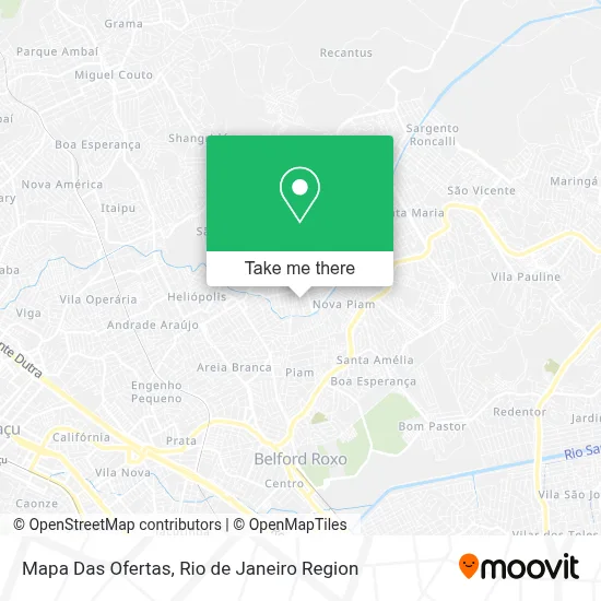 Mapa Das Ofertas map