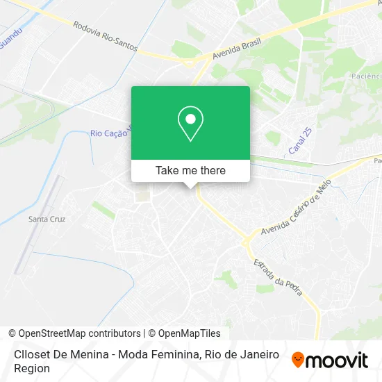 Clloset De Menina - Moda Feminina map