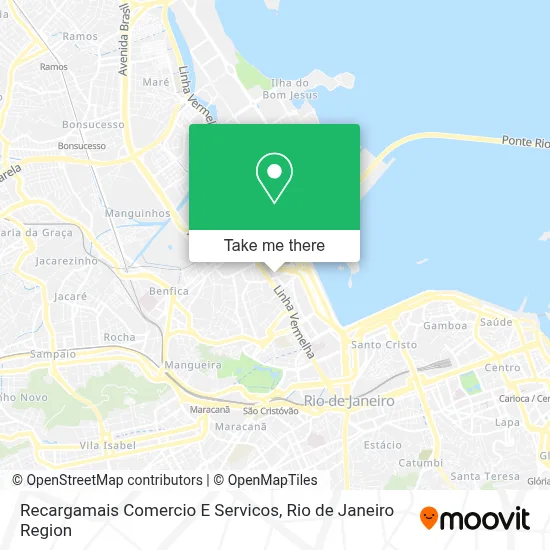 Recargamais Comercio E Servicos map