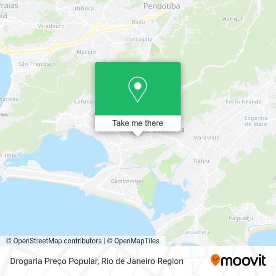 Drogaria Preço Popular map