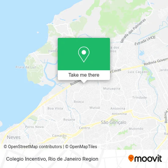 Colegio Incentivo map