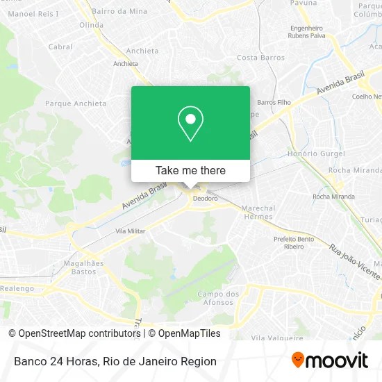 Banco 24 Horas map