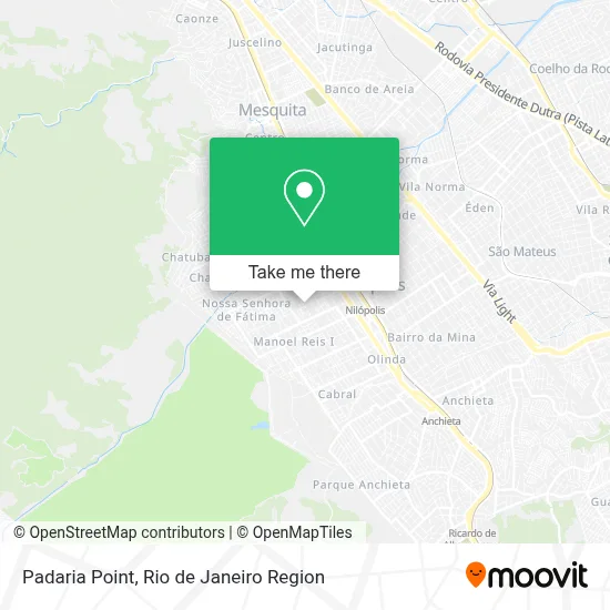 Padaria Point map