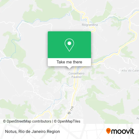 Notus map