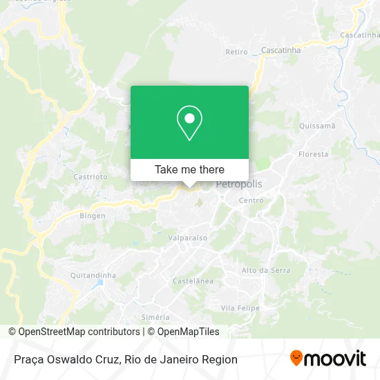 Praça Oswaldo Cruz map