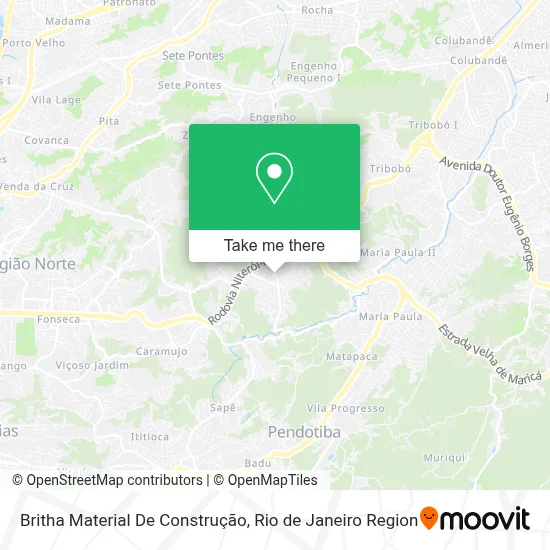 Britha Material De Construção map