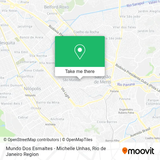 Mundo Dos Esmaltes - Michelle Unhas map