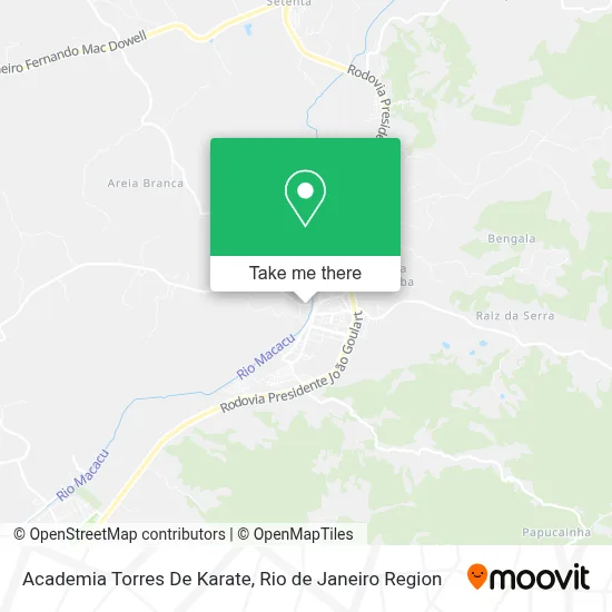 Academia Torres De Karate map
