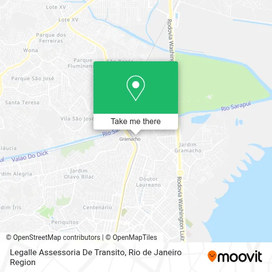 Legalle Assessoria De Transito map