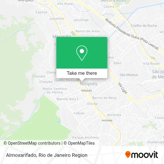 Almoxarifado map