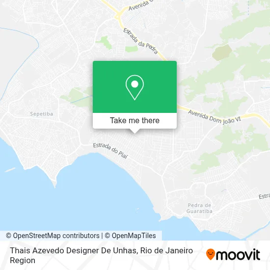 Thais Azevedo Designer De Unhas map