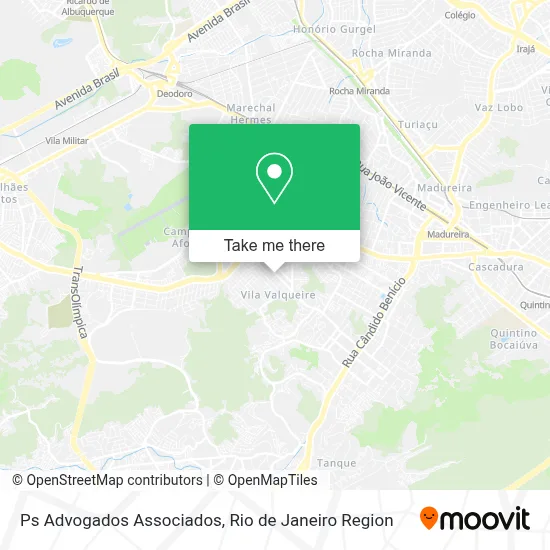 Ps Advogados Associados map