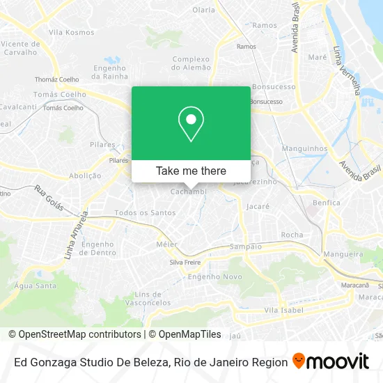 Ed Gonzaga Studio De Beleza map