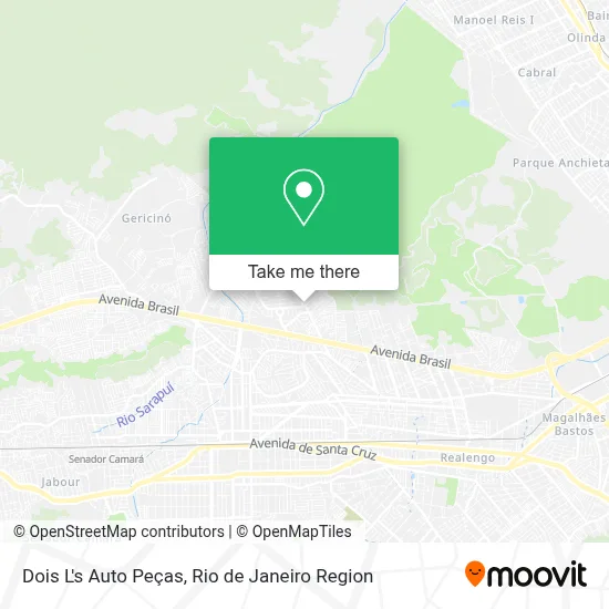 Dois L's Auto Peças map
