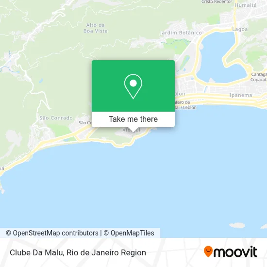 Clube Da Malu map