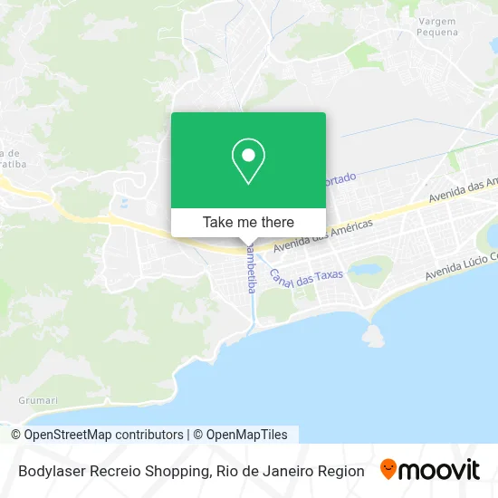 Bodylaser Recreio Shopping map