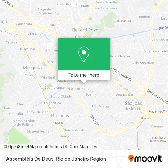 Assembléia De Deus map