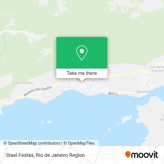 Stael Festas map