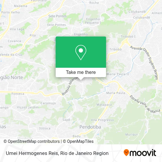 Umei Hermogenes Reis map