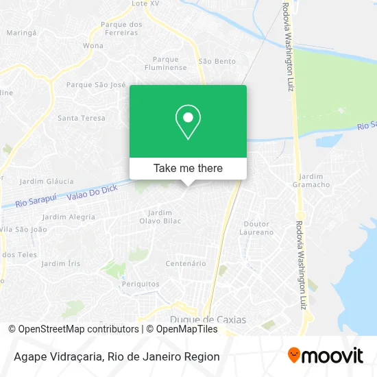 Agape Vidraçaria map
