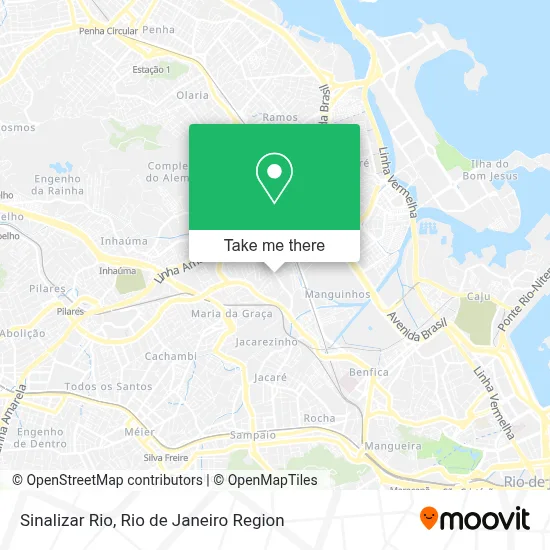 Sinalizar Rio map