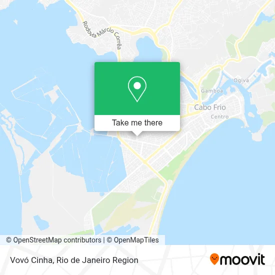Vovó Cinha map