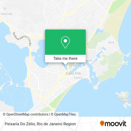 Peixaria Do Zélio map