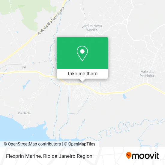 Flexprin Marine map